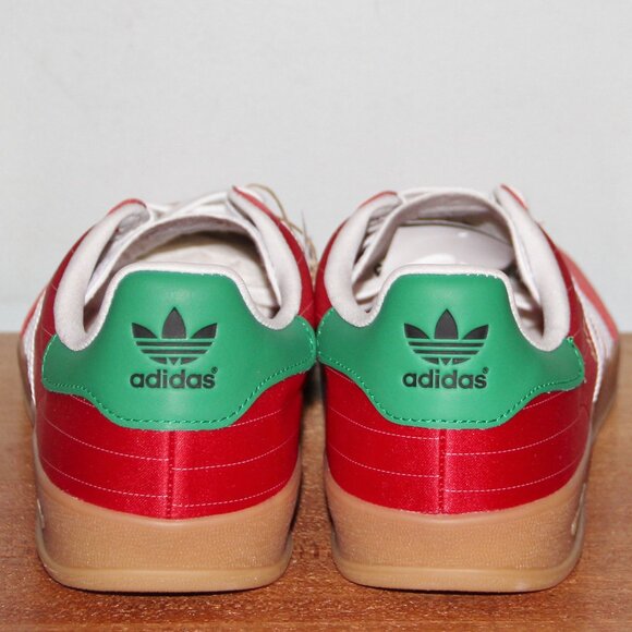 Adidas Gazelle Indoor Olympic Pack Shoes Mens 11 Red Green White - Picture 6 of 8